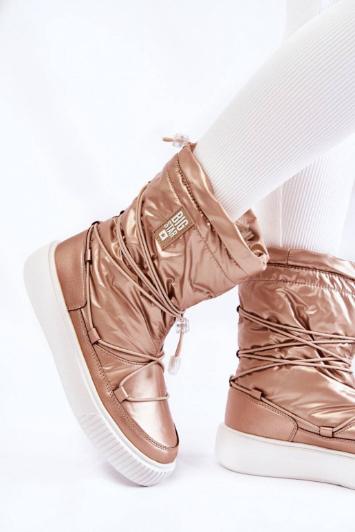 Botas de neve aquecidas Big Star bege Botas de neve aquecidas Big Star bege