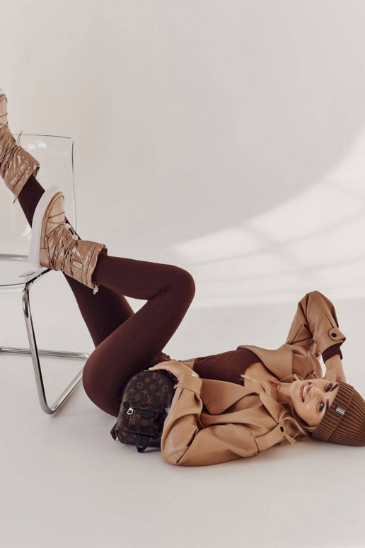 Botas de neve aquecidas Big Star bege