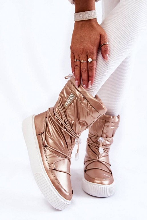 Botas de neve aquecidas Big Star bege Botas de neve aquecidas Big Star bege