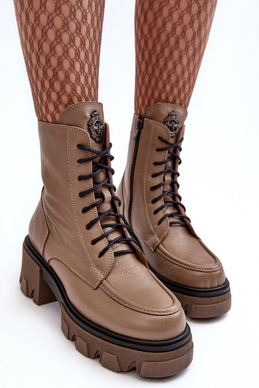 Botas aquecidas marrom Rehin