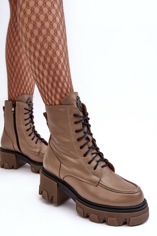 Botas aquecidas marrom Rehin