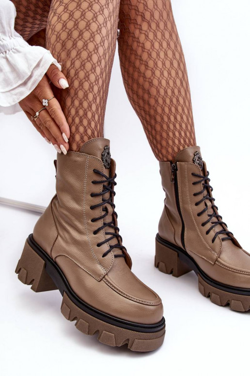 Botas aquecidas marrom Rehin