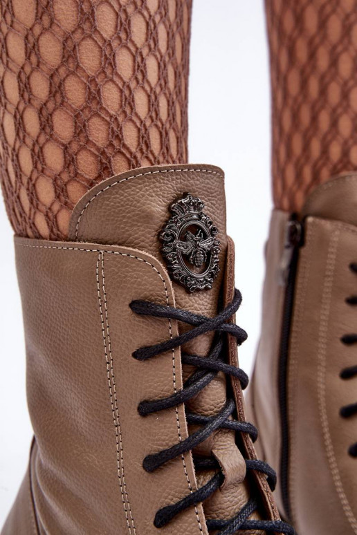 Botas aquecidas marrom Rehin