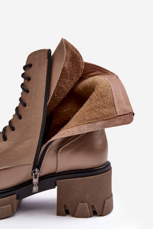 Botas aquecidas marrom Rehin