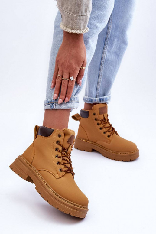 Botas aquecidas cor marrom Corbin