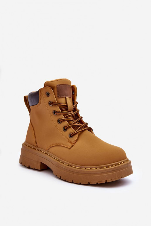 Botas aquecidas cor marrom Corbin