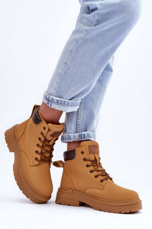Botas aquecidas cor marrom Corbin