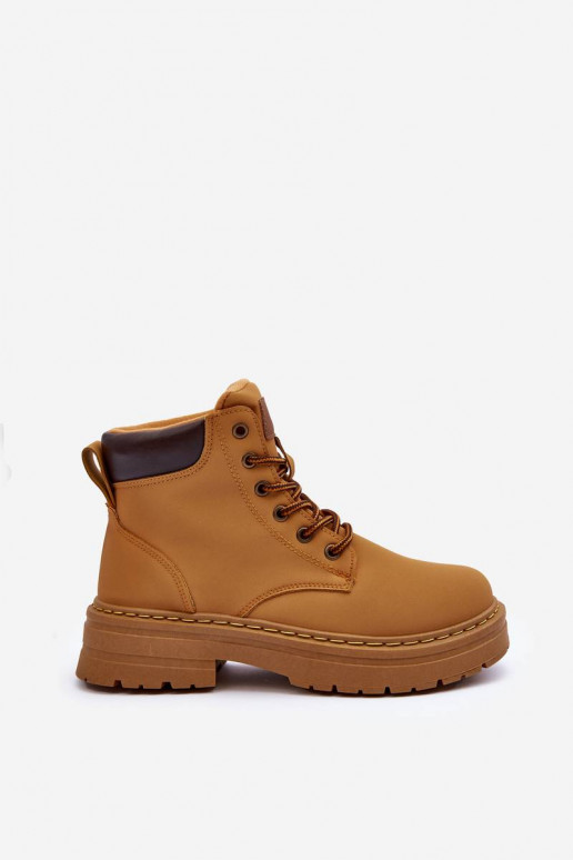 Botas aquecidas cor marrom Corbin Botas aquecidas cor marrom Corbin