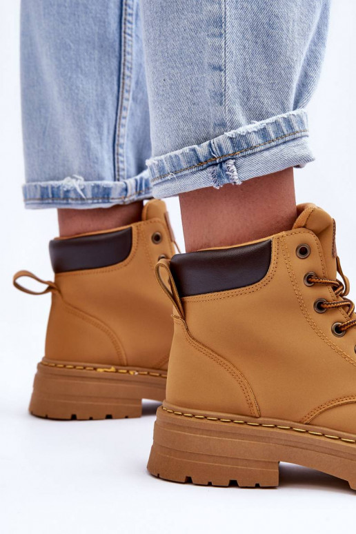 Botas aquecidas cor marrom Corbin Botas aquecidas cor marrom Corbin