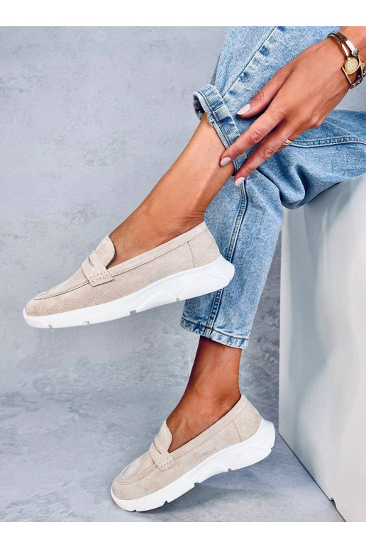 Mocassins com sola macia HICKS BEIGE
