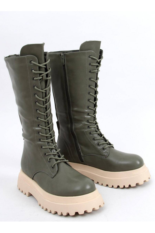 Botas longas com atacadores ZONA GREEN