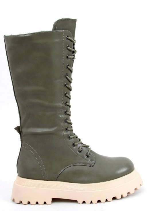 Botas longas com atacadores ZONA GREEN