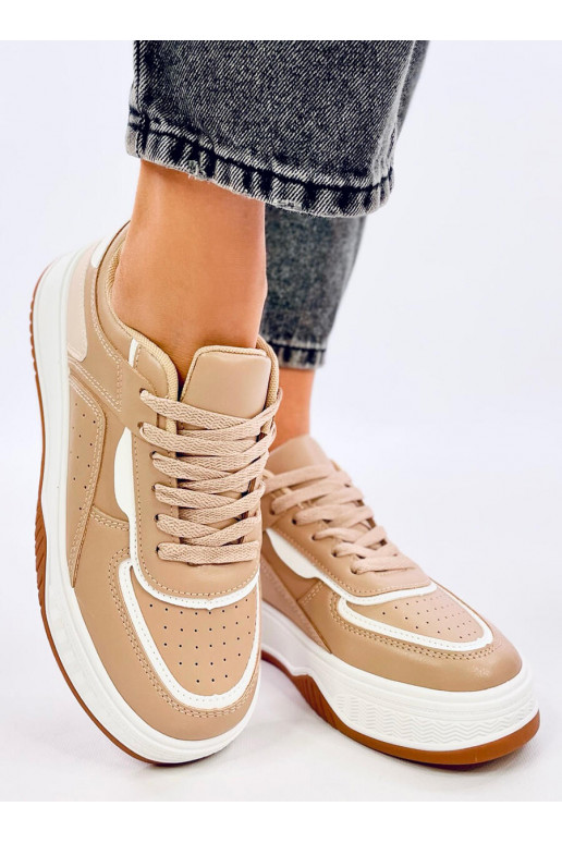 Sapatos casuais femininos MORIAU CAMEL