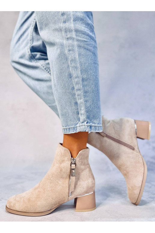 Botas bege LEINES BEIGE