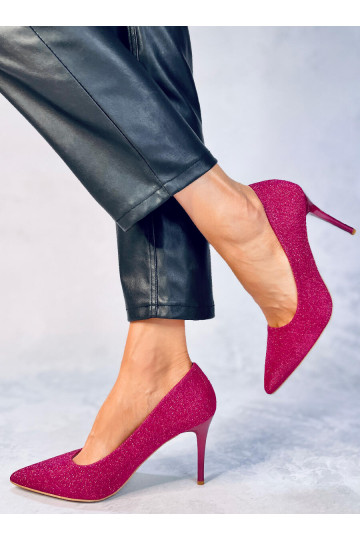 Sapatos de salto alto MAINERI cor rosa ROES