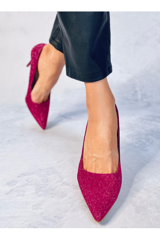 Sapatos de salto alto MAINERI cor rosa ROES