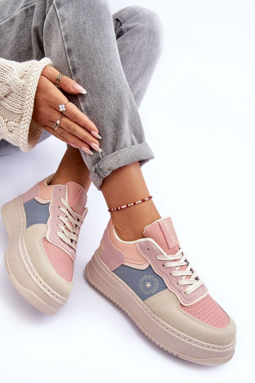 Calçados esportivos Big Star cor rosa... Calçados esportivos Big Star cor rosa...