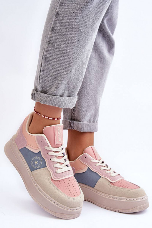 Calçados esportivos Big Star cor rosa... Calçados esportivos Big Star cor rosa...