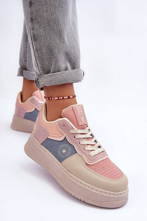 Calçados esportivos Big Star cor rosa... Calçados esportivos Big Star cor rosa...