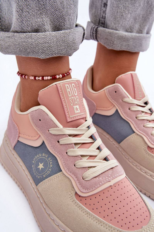 Calçados esportivos Big Star cor rosa... Calçados esportivos Big Star cor rosa...