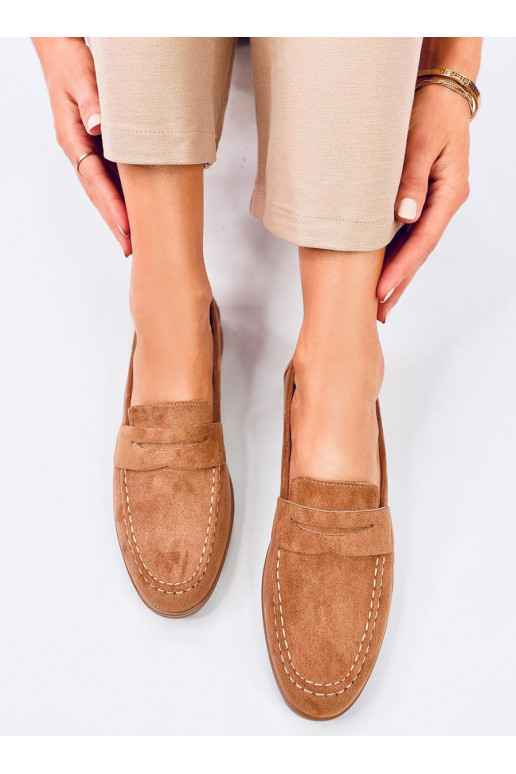 Mocassins femininos FOREST cor cáqui
