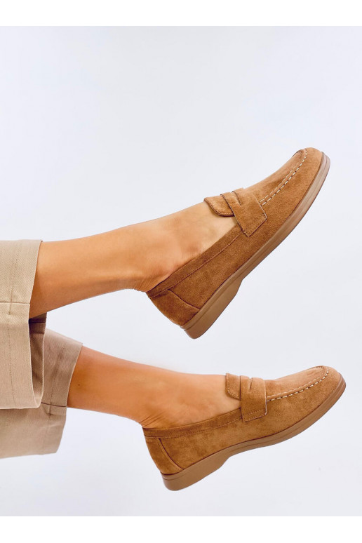 Mocassins femininos FOREST cor cáqui