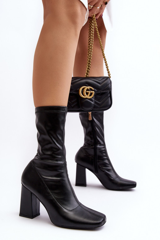 Botas pretas Glavina femininas