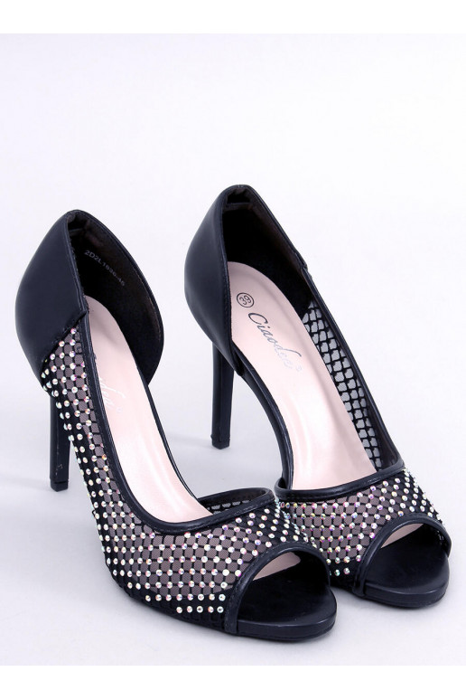 Sapatos de salto alto VIDRO PRETO