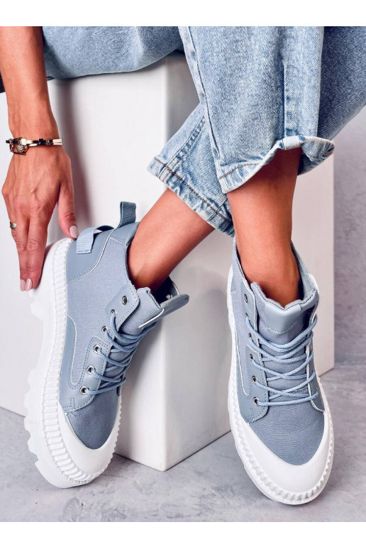 Sapatos de lazer plataforma maciça...