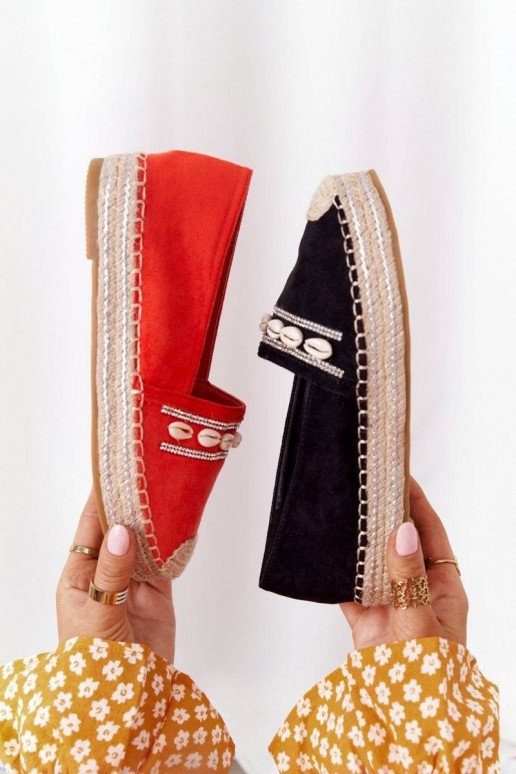 Alpercatas plataforma com conchas...