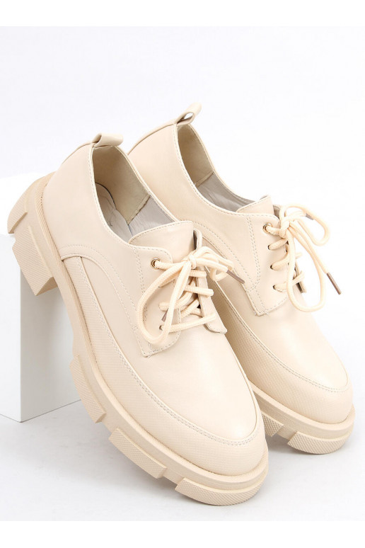 Mocassins com sola elevada UNNA BEIGE