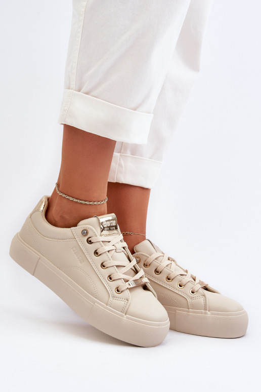 Modelo de tênis sapatos Big Star bege