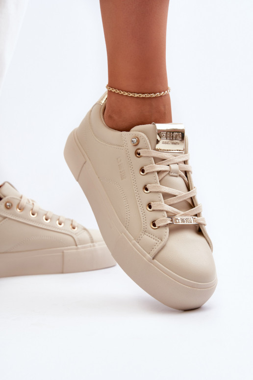 Modelo de tênis sapatos Big Star bege