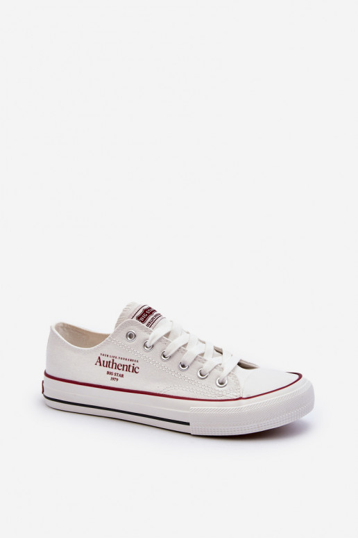 Sapatos femininos Big Star branco Sapatos femininos Big Star branco
