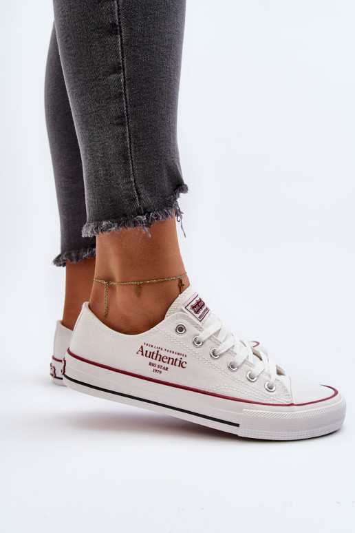 Sapatos femininos Big Star branco