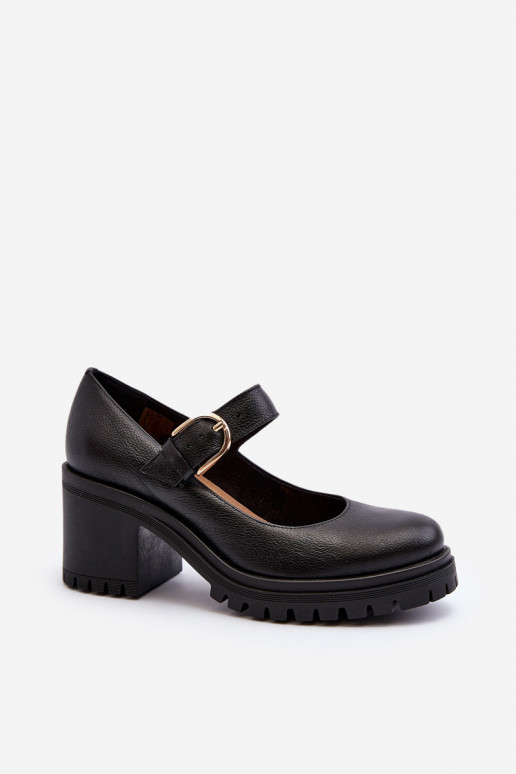 Botas na cor preta Zazoo