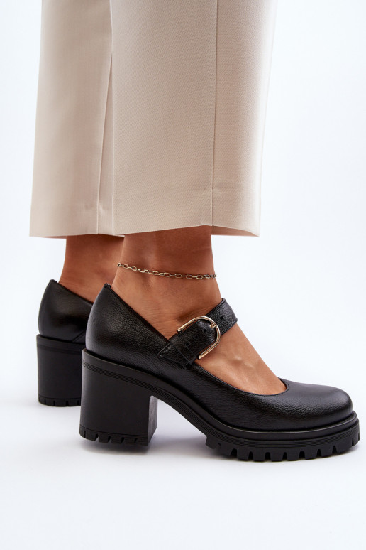 Botas na cor preta Zazoo