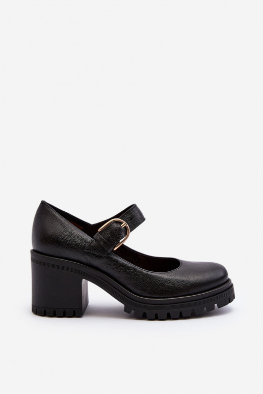 Botas na cor preta Zazoo