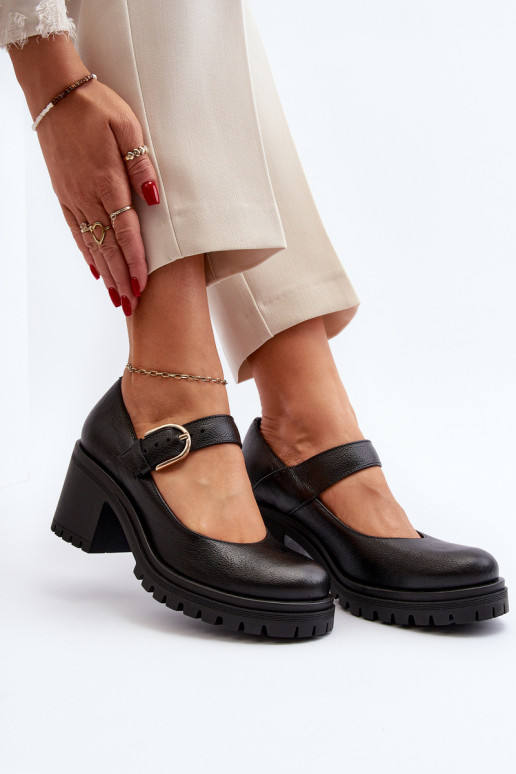 Botas na cor preta Zazoo