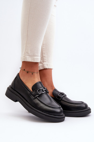 Mocassins femininos em Keelana preto