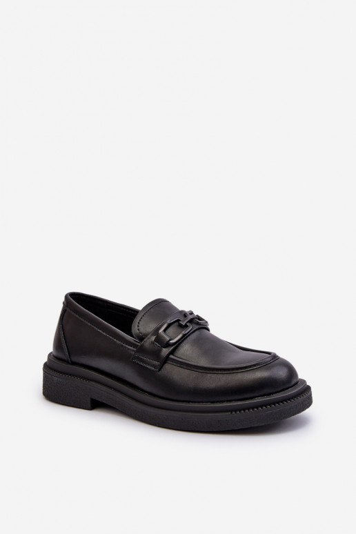 Mocassins femininos em Keelana preto
