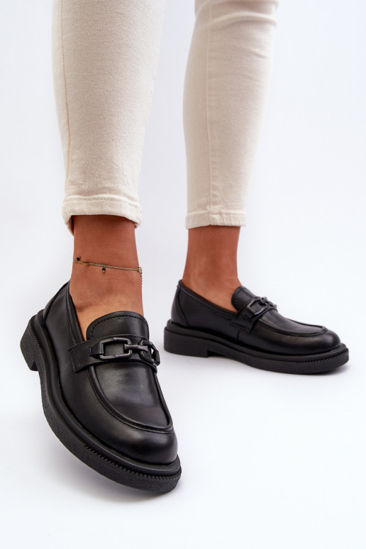 Mocassins femininos em Keelana preto