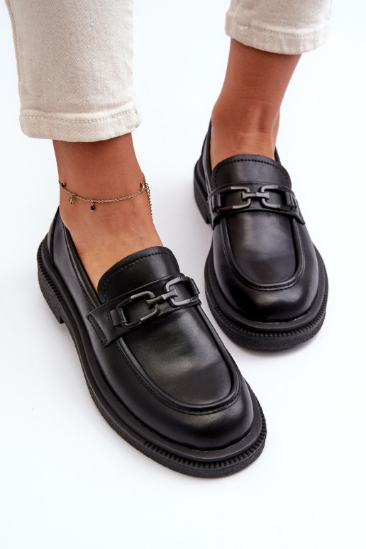 Mocassins femininos em Keelana preto