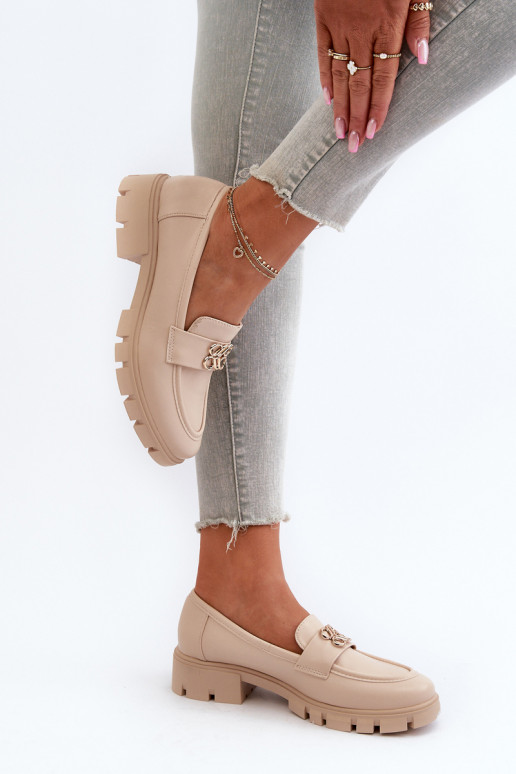 Mocassins femininos de estilo...