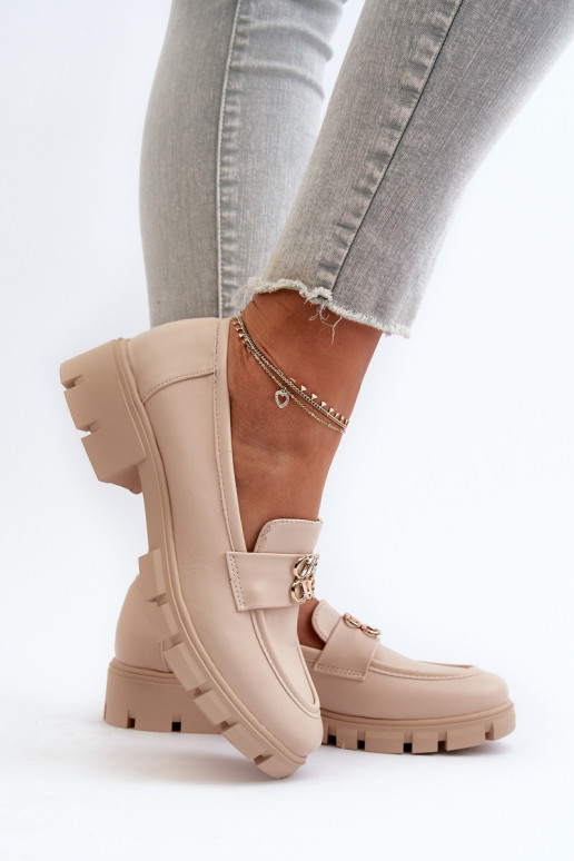 Mocassins femininos de estilo...