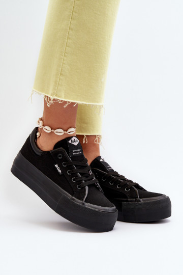 Sapatos de lazer com plataforma Lee Cooper preto 2