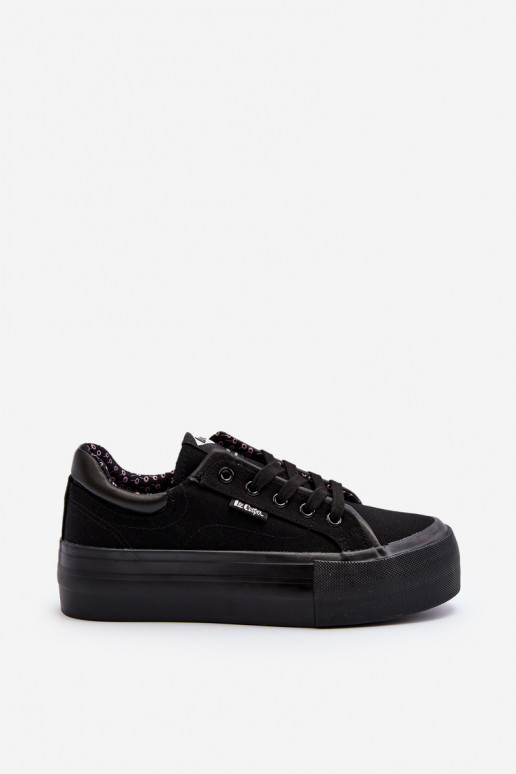 Sapatos de lazer com plataforma Lee Cooper preto