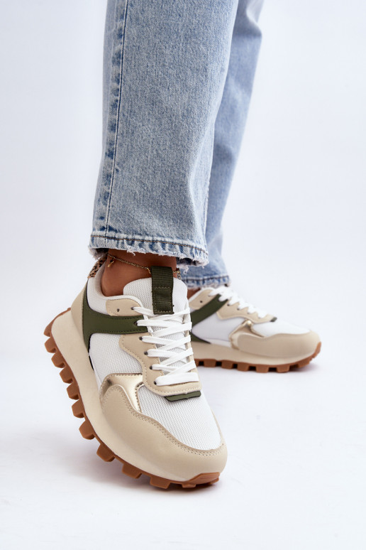 Tênis modelo sapato areia - cor verde Ralita