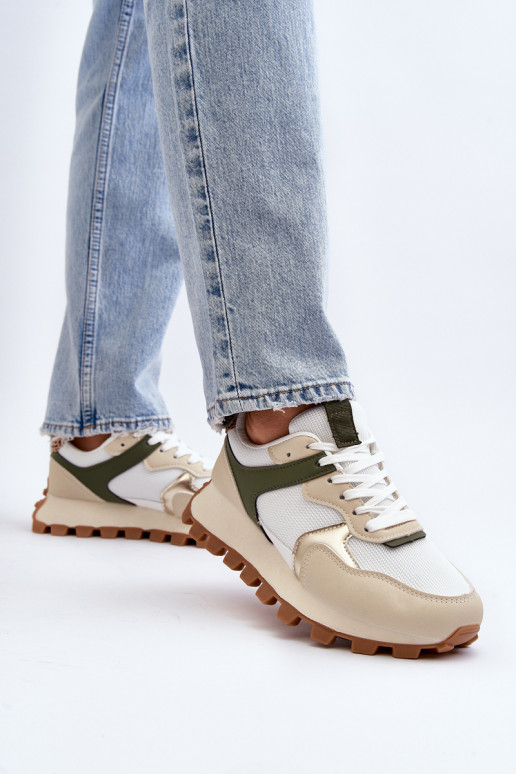 Tênis modelo sapato areia - cor verde Ralita