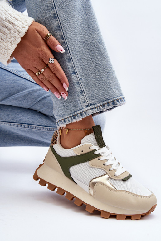 Tênis modelo sapato areia - cor verde Ralita